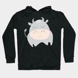 Dreamy cow pastel design Hoodie